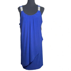 -FINAL PRICE- New! SLNY Royal Blue Dress Size 16